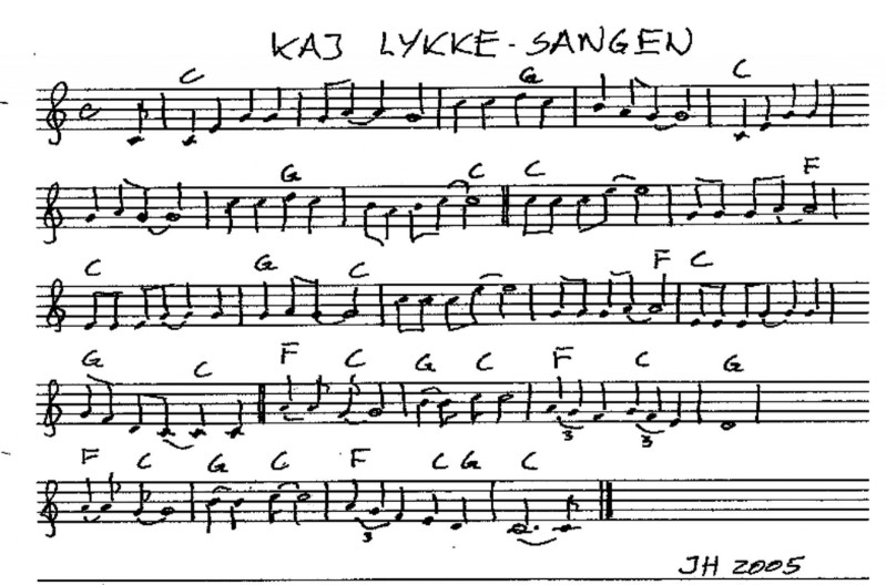 Kaj Lykke - sangen