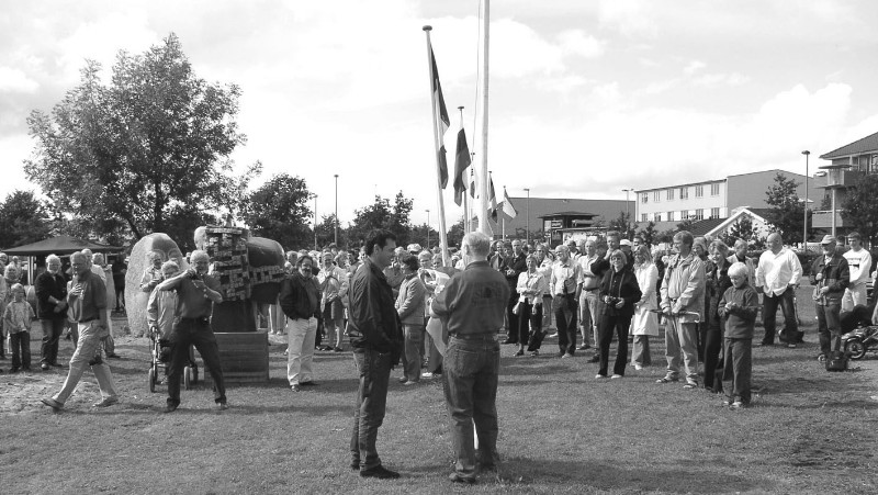 the flags are taken down the flags are taken down