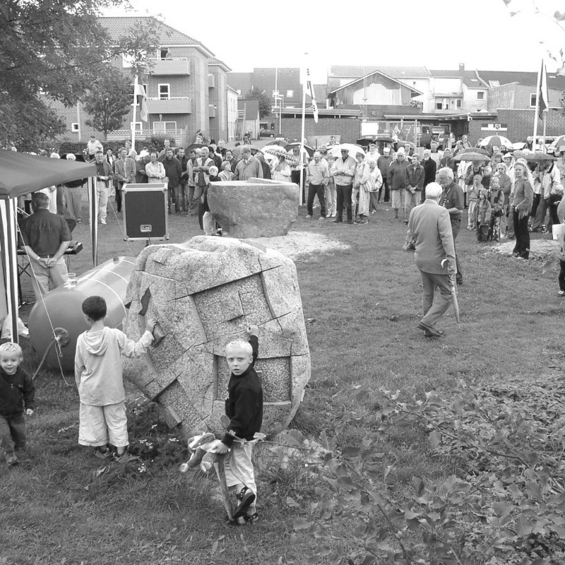 ceremony at the vernissage