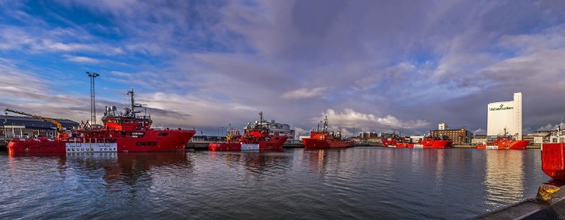 Esbjerg havn - panoramabillede